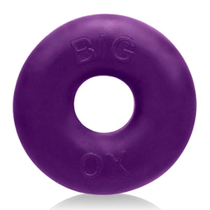 Big Ox Cockring Silicone-tpr Blend Eggplant Ice - iVenuss