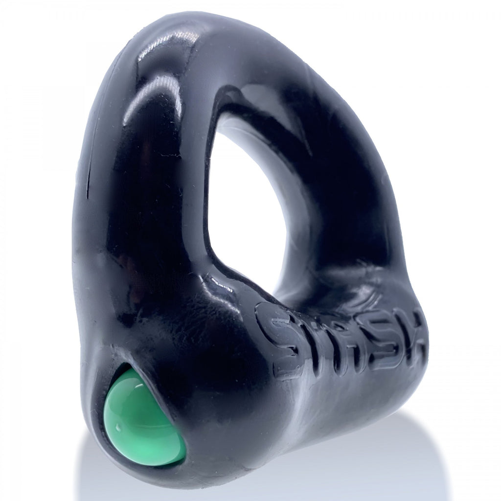 Stash Cockring W- Capsule Insert Black