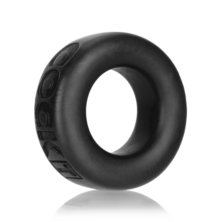 Cock-t Small Comfort Cockring Atomic Jock-oxballs Silicone Smoosh Black - iVenuss