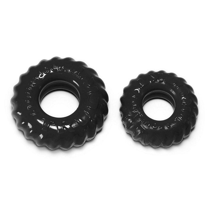 Truckt 2 Piece Cockring Set Black - iVenuss