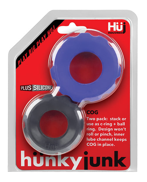 Hunkyjunk Cog 2-size C-ring Cobalt-tar - iVenuss