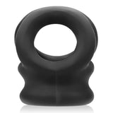 Tri Squeeze Cocksling Ball Stretcher Oxballs Silicone Tpr Blend Black Ice - iVenuss