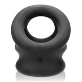 Tri Squeeze Cocksling Ball Stretcher Oxballs Silicone Tpr Blend Black Ice - iVenuss