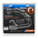 Buttballs Asslock & Cocksling Oxballs Silicone-tpr Blend Black Ice - iVenuss
