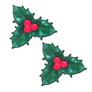 Pastease Xmas Winter Holly W- Red Berries