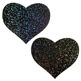 Pastease Glitter Heart Black - iVenuss