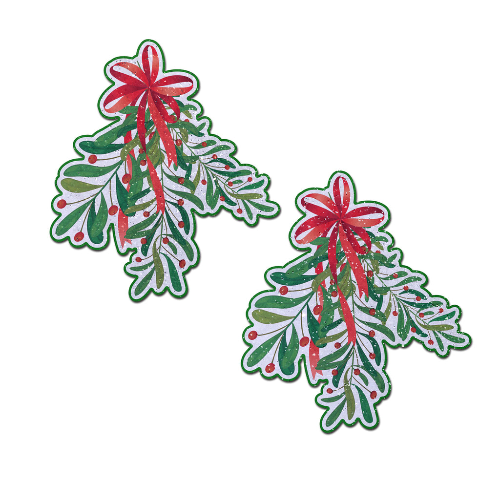 Pastease Xmas Winter Mistletoe W- Red Bow