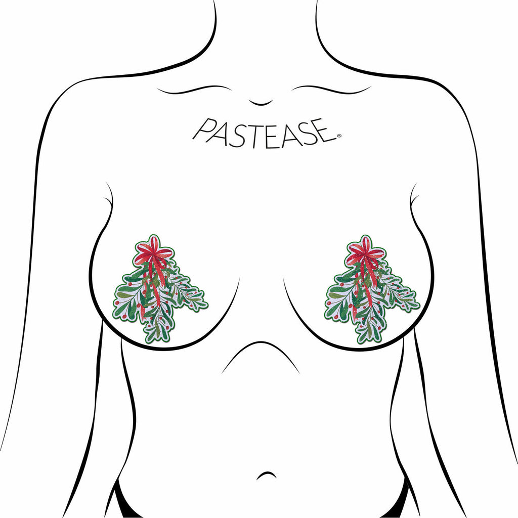 Pastease Xmas Winter Mistletoe W- Red Bow