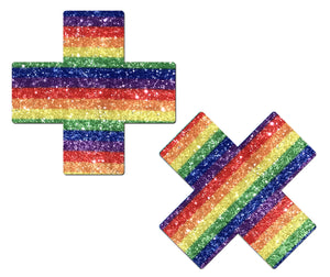 Pastease Glittering Rainbow Cross - iVenuss