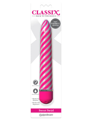 Classix Sweet Swirl Vibrator Pink - iVenuss