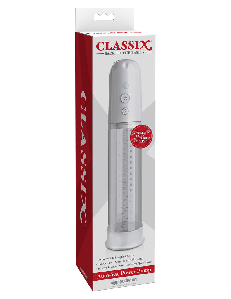 Classix Auto Vac Power Pump White - iVenuss