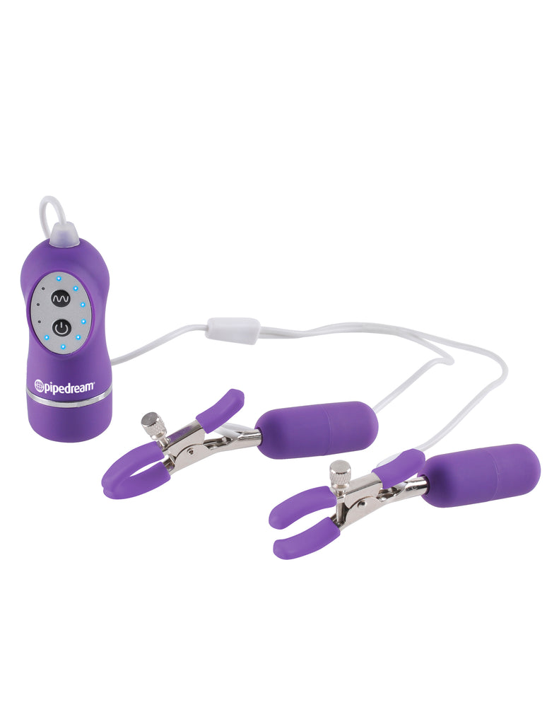 Fetish Fantasy Vibrating Nipple Clamps - iVenuss