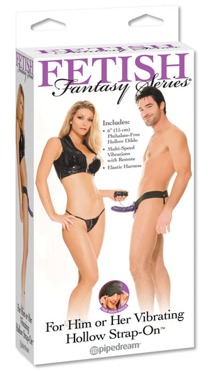 Fetish Fantasy Hollow Strap On For Him Or Her Vibratin - iVenuss