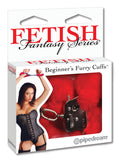 Fetish Fantasy Beginners Furry Cuffs Red - iVenuss