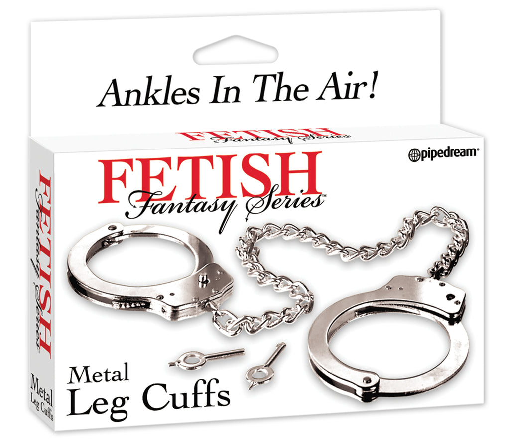 Fetish Fantasy Metal Leg Cuffs - iVenuss