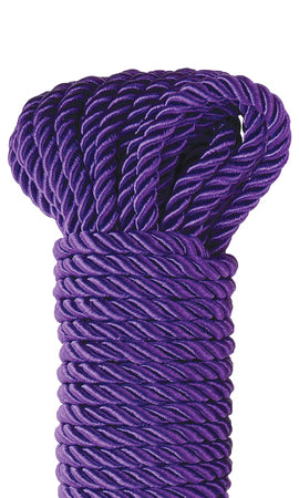 Fetish Fantasy Series Deluxe Silk Rope Purple - iVenuss