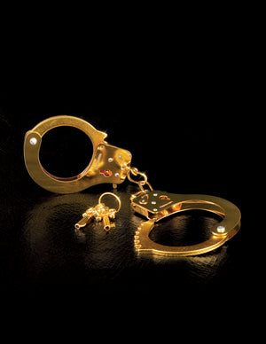 Fetish Fantasy Gold Metal Cuffs - iVenuss