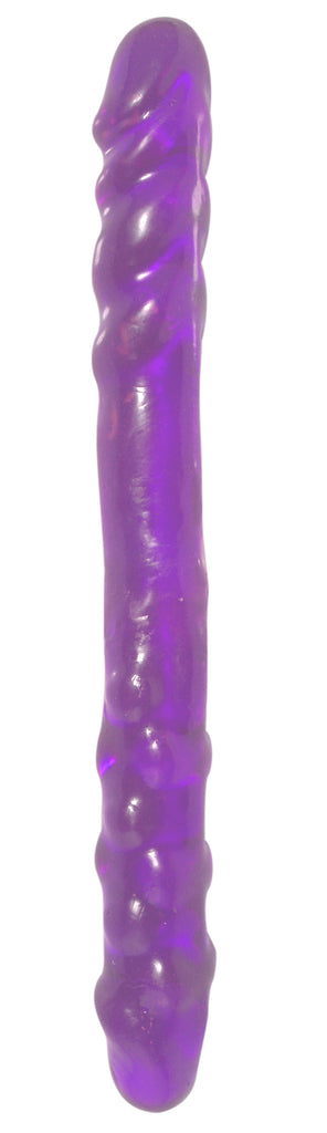 Basix Rubber Works 16in Double Dong Purple - iVenuss
