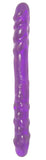 Basix Rubber Works 16in Double Dong Purple - iVenuss