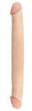 Basix Rubber Works 12in Double Dong Flesh - iVenuss