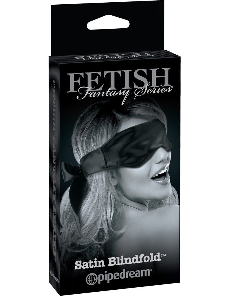 Fetish Fantasy Limited Edition Satin Blindfold Black - iVenuss