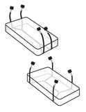 Fetish Fantasy Limited Edition Wraparound Mattress Restraints - iVenuss