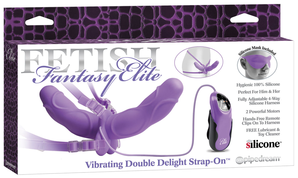 Fetish Fantasy Elite Vib Double Delight Strapon - iVenuss