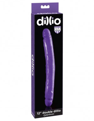 Dillio 12 Double Dong Purple Dong " - iVenuss