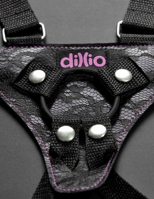 Dillio 6 Strap On Suspender Harness Set Pink " - iVenuss