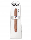 King Cock 12 Slim Double Dildo Tan " - iVenuss