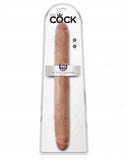 King Cock 16 Thick Double Dildo Tan " - iVenuss