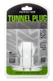 Perfect Fit Toy Tunnel Plug Med Ice Clear - iVenuss