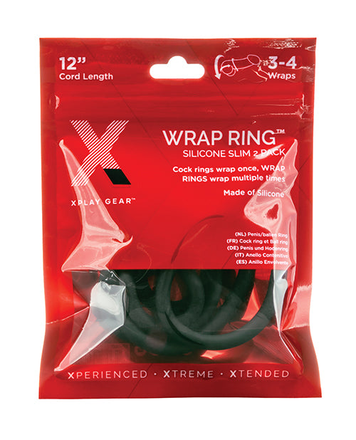 Xplay Silicone 12 Slim Wrap Ring "