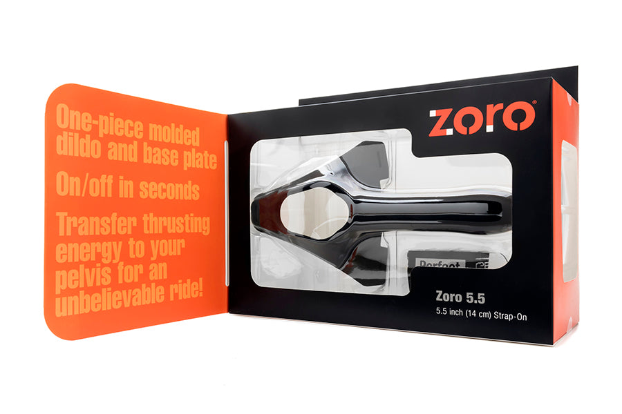 Zoro 5.5 Strap On Black " - iVenuss
