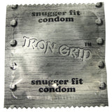 Iron Grip Snugger Fit Lubricated Condom 3pk - iVenuss