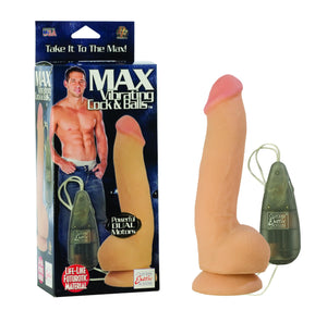 Max Vibrating Cock & Balls - iVenuss
