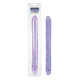 Reflective Gel Veined Double Dong 17.5in - iVenuss