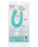 Silicone Double Dong Teal Ac-dc - iVenuss