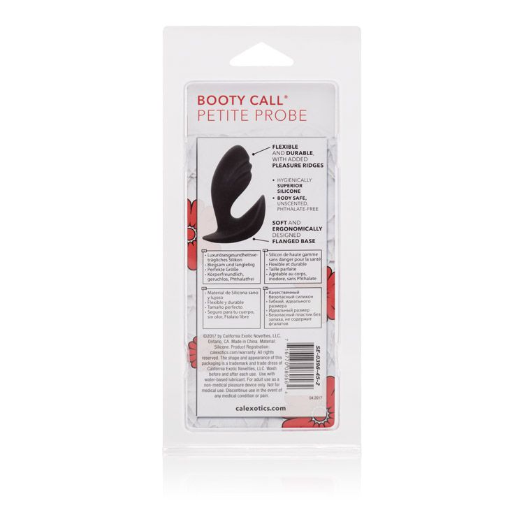 Booty Call Petite Probe Black - iVenuss