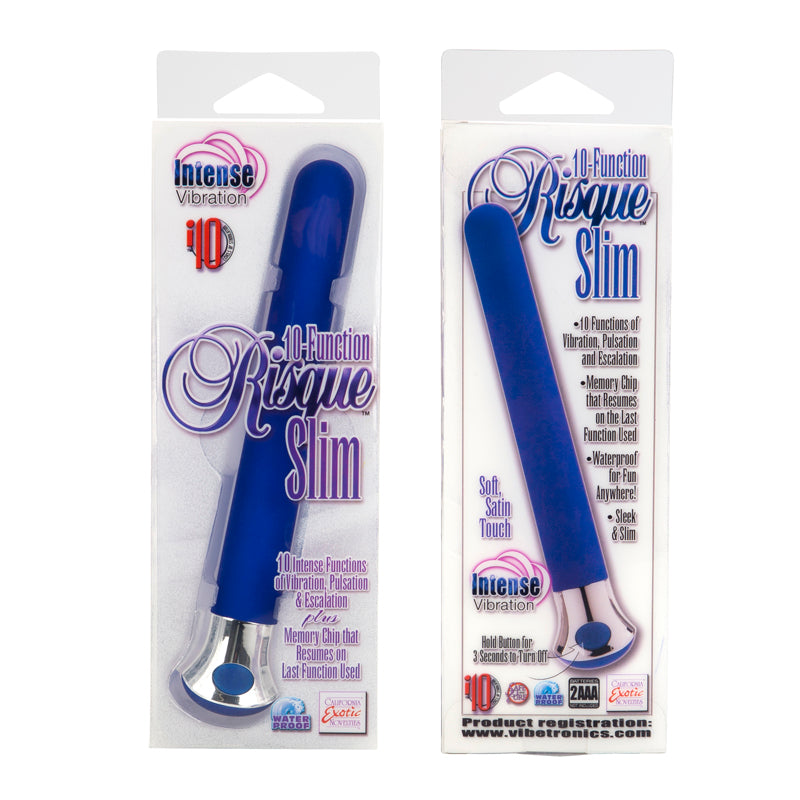 Risque Slim 10 Function Blue - iVenuss