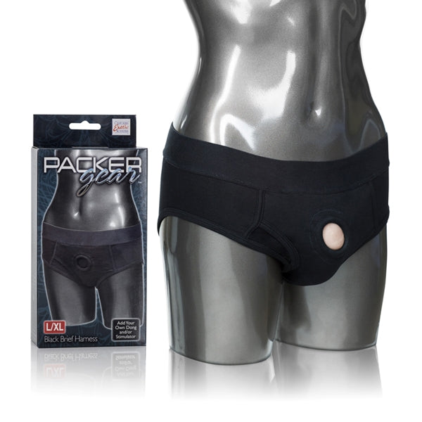 Packer Gear Black Brief Harness L-xl - iVenuss