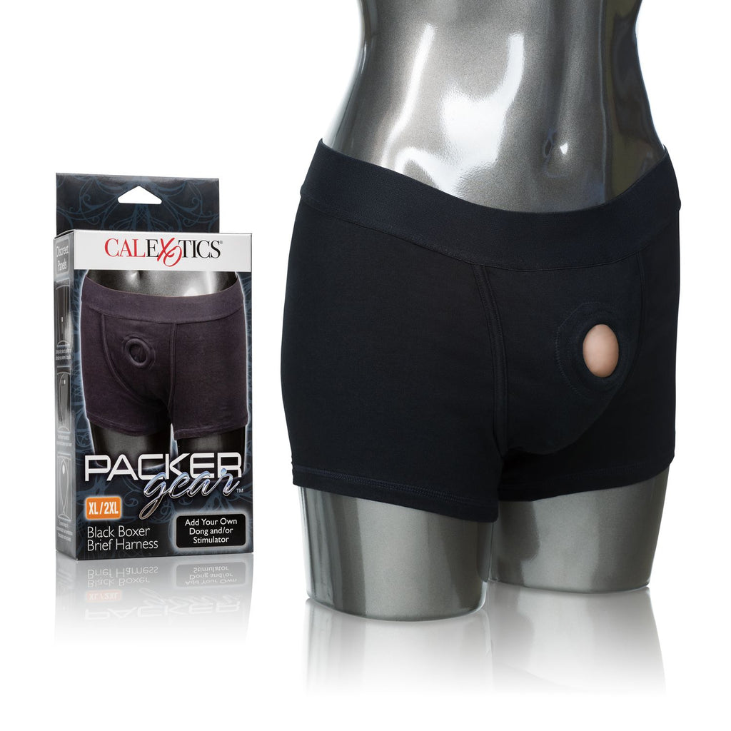 Packer Gear Black Boxer Brief Harness Xl-2xl - iVenuss