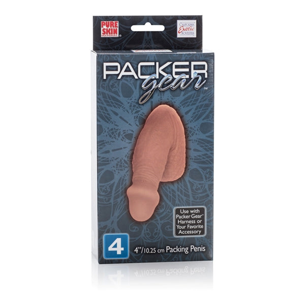 Packer Gear Brown Packing Penis 4in - iVenuss