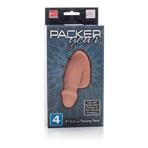 Packer Gear Brown Packing Penis 4in - iVenuss
