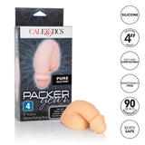 Packer Gear 4in Silicone Penis Ivory - iVenuss
