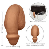 Packer Gear 4in Silicone Penis Tan - iVenuss