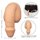 Packer Gear 5in Silicone Penis Ivory - iVenuss