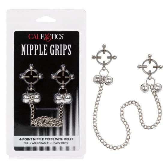 Nipple Grips 4-point Nipple Press W- Bells