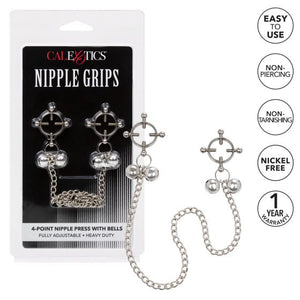 Nipple Grips 4-point Nipple Press W- Bells