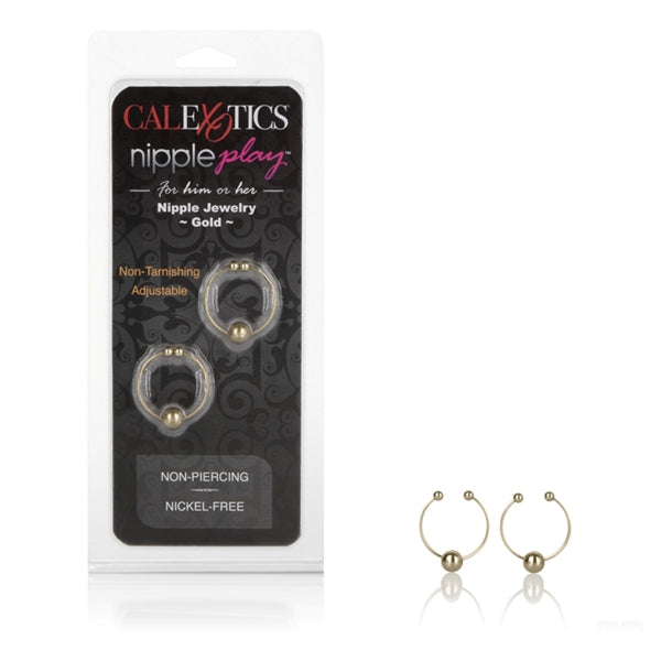 Nipple Play Nipple Ring-gold - iVenuss